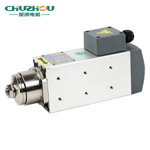 High speed CNC lathe saw blade Three-phase 220/380v air cooled 1.1KW 6000rpm wood cutting AC spindle motor
