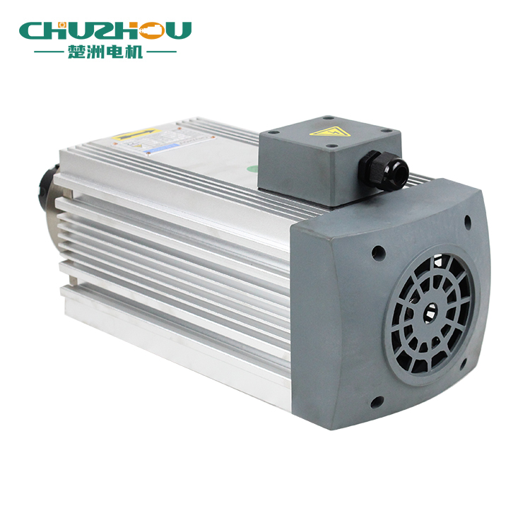 Precision and high speed 7.5KW ER32 11.93Nm square flanged high-power spindle motor for drilling milling